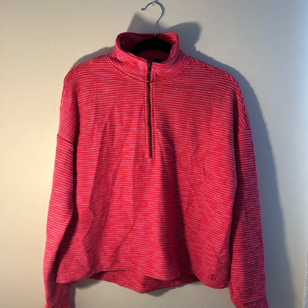 Women’s Sweaty Betty Textured Half- Zip Pullover
